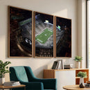 Michigan State Spartans Football Team Print - East Lansing