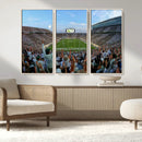 Michigan State Spartans Football Team Art Print - East