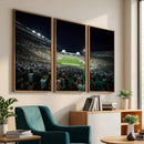 Framed Michigan State Spartans Football Team Print - East