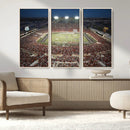 Texas Tech Red Raiders Football Team Print - Lubbock Jones by MyGreatCanvas | Canvas Wall Art Prints | Photo Prints & Wall Decor