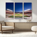 Rutgers Scarlet Knights Football Team Print - Piscataway SHI by MyGreatCanvas | Canvas Wall Art Prints | Photo Prints & Wall Decor