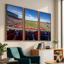 Ball State Cardinals Football Team Print - Muncie Scheumann