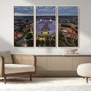 The Louisiana State University Tigers Football Team Print -
