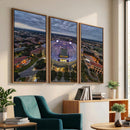 The Louisiana State University Tigers Football Team Print -