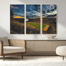University of Wyoming Cowboys Football Team Print - Laramie by MyGreatCanvas | Canvas Wall Art Prints | Photo Prints & Wall Decor