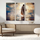 Jesus Walking on Water Wall Art | Ready to Hang Spiritual