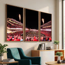 Oregon State Beavers Football Team Print - Corvallis Reser