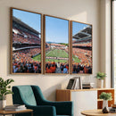 Oregon State Beavers Football Team Print - Corvallis Reser