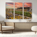 University of Wyoming Cowboys Football Team Print - Laramie by MyGreatCanvas | Canvas Wall Art Prints | Photo Prints & Wall Decor