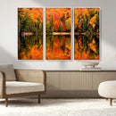 Forest Reflection Art | Autumn Forest Reflection Wall Art | by MyGreatCanvas | Canvas Wall Art Prints | Photo Prints & Wall Decor