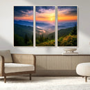 Majestic Mountain Sunrise Print | Landscape Wall Art | by MyGreatCanvas | Canvas Wall Art Prints | Photo Prints & Wall Decor