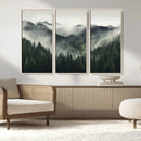 Misty Forest Canvas Print Wall Art Premium Canvas Print a