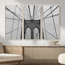 Large Brooklyn Bridge Wall Art Canvas Print