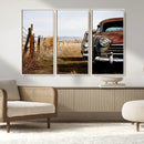 Classic Cars Vintage Wall Art Canvas Print