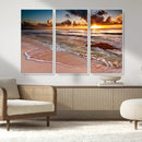 Sunset on Ocean Wall Art Canvas Print by MyGreatCanvas | Canvas Wall Art Prints | Photo Prints & Wall Decor