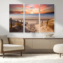 Sunset on the Sea Wall Art Canvas Print by MyGreatCanvas | Canvas Wall Art Prints | Photo Prints & Wall Decor