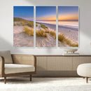 Sunrise On The Beach Wall Art Canvas Print
