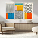 Canvas Print Wall Art Abstract Illustrs Art Boho, Framed