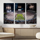 Penn State Football Wall Art Canvas Print – Framed Stadium