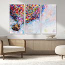 Don't Look Up Movie Canvas Wall Art - Vibrant Floating House