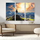 Legend of Zelda Breath of the Wild Game Wall Art Canvas, by MyGreatCanvas | Canvas Wall Art Prints | Photo Prints & Wall Decor