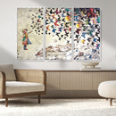 Banksy Wall Art - Banksy Girl Butterfly Graffiti Wall Art