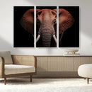 Wild Elephant Wall Art Canvas Print, Africa Savannah Wild by MyGreatCanvas | Canvas Wall Art Prints | Photo Prints & Wall Decor