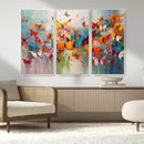 Abstract Butterfly Wall Art Canvas Print