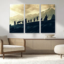 Fellowship Journey Wall Art – Fantasy Adventure Canvas Print by MyGreatCanvas | Canvas Wall Art Prints | Photo Prints & Wall Decor