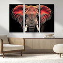 Elephant Wall Art Canvas Print