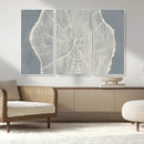 Abstract Tree Ring Wall Art Canvas Print – Nature-Inspired,
