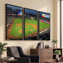 Angel Stadium Aerial Canvas Print – Los Angeles Angels