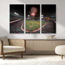 Fireworks at Angel Stadium – Los Angeles Angels Canvas