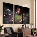 Fireworks at Angel Stadium – Los Angeles Angels Canvas