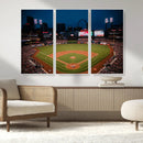 St. Louis Cardinals Baseball Team Print - Busch Stadium Wall by MyGreatCanvas | Canvas Wall Art Prints | Photo Prints & Wall Decor