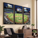 Citi Field Wall Art Print | 3-Panel New York Mets Baseball