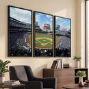 New York Mets Baseball Team Print - Citi Field Stadium Wall