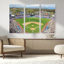 Citi Field Wall Art Print | 3-Panel New York Mets Baseball