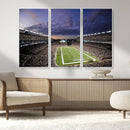 New England Patriots Football Team Print - Foxborough by MyGreatCanvas | Canvas Wall Art Prints | Photo Prints & Wall Decor
