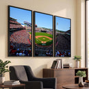Cincinnati Reds Baseball Canvas Print - American Ball