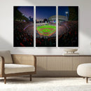 Houston Astros Baseball Print Canvas - Houston Minute Maid