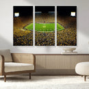 Stadium in Michigan Wall Art Canvas Print, Framed American