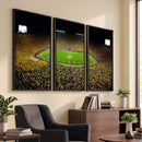 Stadium in Michigan Wall Art Canvas Print, Framed American