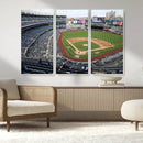 New York Yankees Baseball Team Print - Yankee Stadium Wall