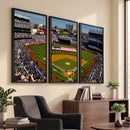 Yankee Stadium New York Wall Art Print | 3-Panel Canvas