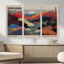 Yayoi Kusama Wall Art – Framed Japanese Abstract Art Print,