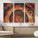 Abstract Tree Ring Art, Colorful Tree Ring Wall Decor, by MyGreatCanvas | Canvas Wall Art Prints | Photo Prints & Wall Decor