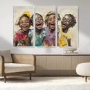 Shai Yossef style Joyful Childhood Canvas Wall Art - by MyGreatCanvas | Canvas Wall Art Prints | Photo Prints & Wall Decor