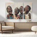 Shai Yossef Print - Joyful Childhood Canvas Wall Art -