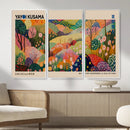 Yayoi Kusama Japanese Art Canvas Print, Abstract Art, Large